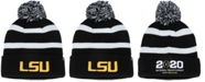 '47 Brand Men's Black LSU Tigers 2020 College Football Playoff National Championship Breakaway Cuffed Knit Hat with Pom